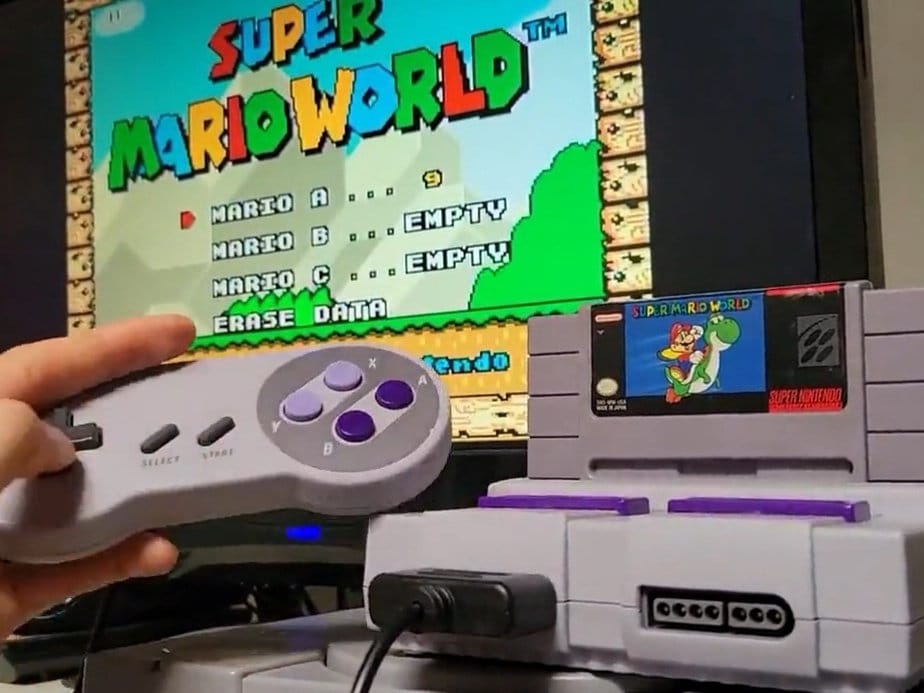 Nintendo Entertainment Retro Games Snes Console How To Play Old